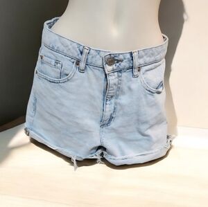 Garage Light Wash 'Mom' Jean Shorts